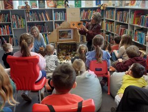 Zajęcia edukacyjne dla przedszkoli w kąciku czytelniczym, 2026 r.