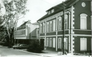 Budynek Biblioteki, 1987 r. od strony ulicy Artyleryjskiej