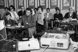 Konferencja poświęcona wykorzystaniu magnetofonu w pracy biblioteki, 1964